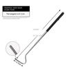 Ausziehbarer Schlangenhaken Edelstahl Schlangenfänger 68cm Greif- und Handhabungswerkzeuge