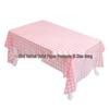 Children's Gingham Tablecloth & Placemat for Birthday, Party, and Graduation Decorations