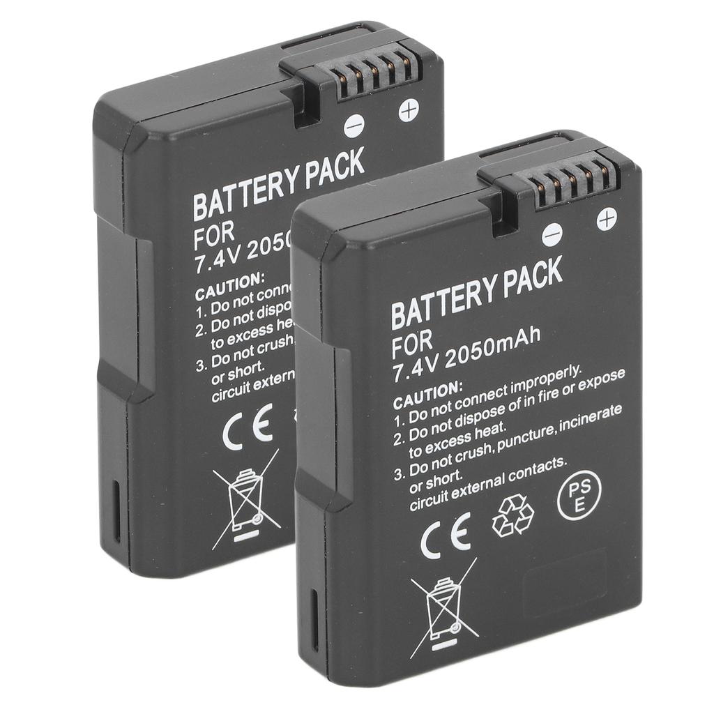 EN EL14 EN EL14A Camera Battery 7.4V 2050mAh Replacement Lithium Ion Battery For D3100 D3200 DF