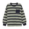 Xiaoyinman Boys' Retro Stripe Long Sleeve T-Shirt