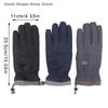 Waterproof and Windproof Cycling Gloves for Men, Warm Motorcycle Gloves, Touch Screen, Road Bike, Outdoor, Winter