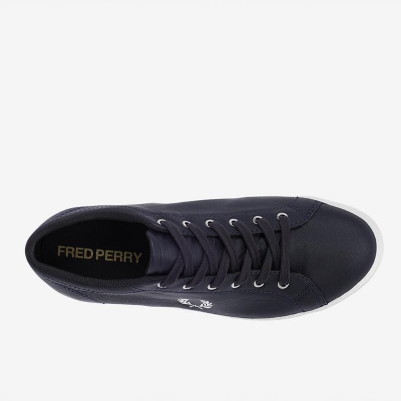 Fred Perry BaSeline Leather Men S Black SneakerS Sfpm2437311 267