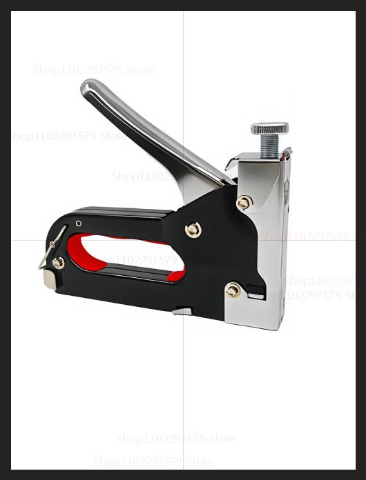 

Durable3-in-1MultiTool Kit Heavy Duty Stapler Nail Gun for UpholsteryCarpentry Fixing Materials with 600Pcs Staples for Home DIY