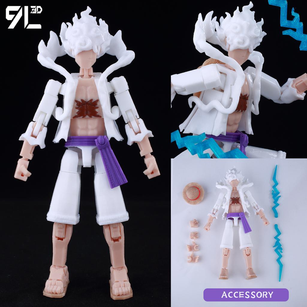 Titan13 One Punch Man Figure - Anime Multi-Jointed Poseable Saitama Dummy13 Action Model Decompression Toys For Adults Kids