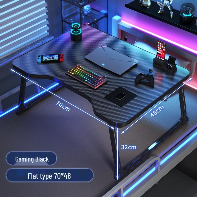 E-sports Carbon Fiber Bedside Study Table for Dorm/Bedroom