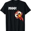 Turkey Cow Moo Funny Fall Autumn Tee Thanksgiving Saying T-Shirt