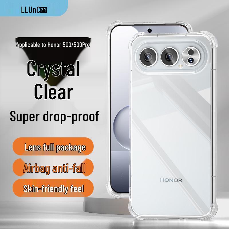 Ультратонкий прозрачный защитный чехол LLUNC для Honor 500/500 Pro