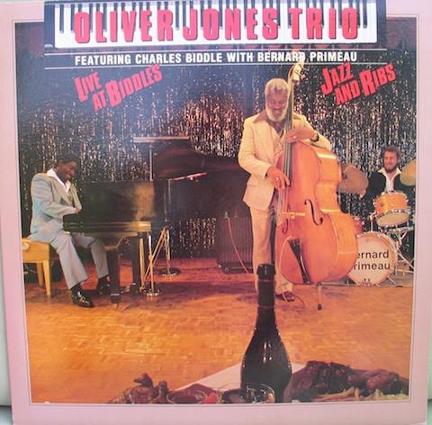 LP Record OLIVER JONES TRIO  Live At Biddles JUST1 Justin Time 1983 Canada Jazz Used