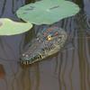 Floating Crocodile Simulation Ornament for Ponds & Fish Tanks
