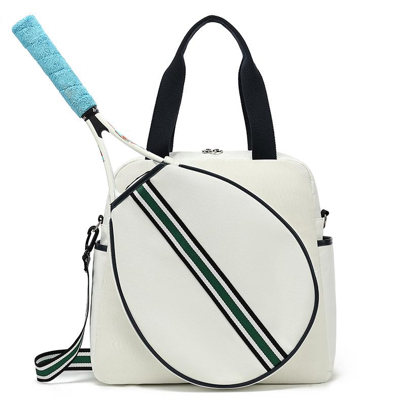 High-End Multi-Use Tennis & Badminton Racket Bag - Single Shoulder, Hand-Held, Crossbody, Large Capacity