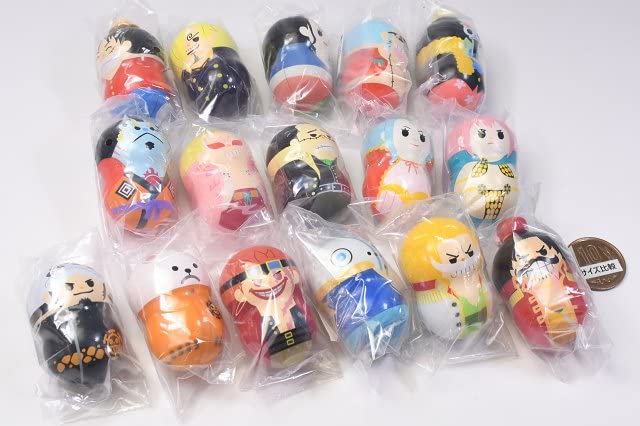Coonuts One Piece 2 [Complete Set of 16 Types] *Not Sold As a Box Set. *Candy Is Not Included.