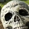 Easy Assembly Garden Ornaments Realistic Skeleton Stake, Spooky Halloween Skull Hand Yard Durable Plastic Cemetery Stakes Sign for Outdoor Lawn