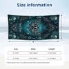 Fantasy Magic Theme Beach Towel Personalized Custom Name & Text Soft Quick Dry Beach Towel for Swimming Travel