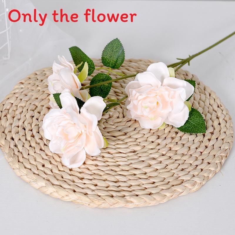 Gardenia Fake Flower Arrangement For Wedding Celebrations And Decor Home