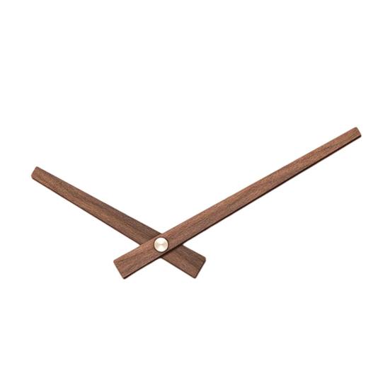 2Pcs/Set Clock Pointers Solid Wood High Torque Repair Parts DIY 12/14 Inch Wall Quartz Clock Hands for Home