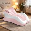Multifunctional Prone Sleep Pillow with Bedside Cushion and Elevated Backrest