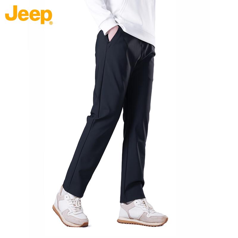 JEEP Men's Spring Autumn Straight-Leg Casual Sweatpants