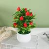 Artificial Plant Decoration With Plastic Craft For Home Office Decor
