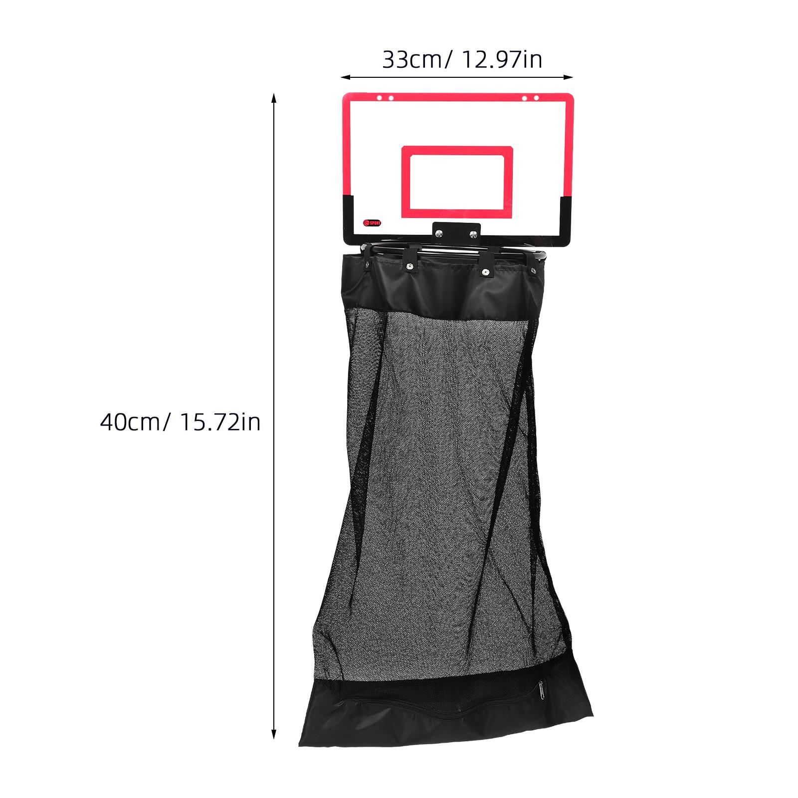Basketbola grozs Veļas grozs Ar rāvējslēdzēju
