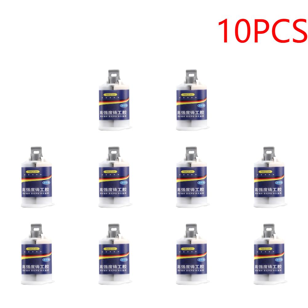 50/100g Metal Repair Glue AB Glue Strong Bond Sealant Glue Heat Resistance Metal Repair Adhesive Industrial Casting Agent
