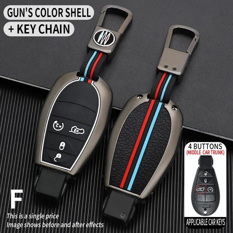 Car Key Cover Case And Shells Are Designed For Jeep Renegade Compass Grand Cherokee Chrysler 300C Wrangler  Dodge Accessories