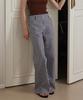 Kwinseulaebis Clean-Cut Cotton Tuck Low-Waist Pants_Navy_2Colors