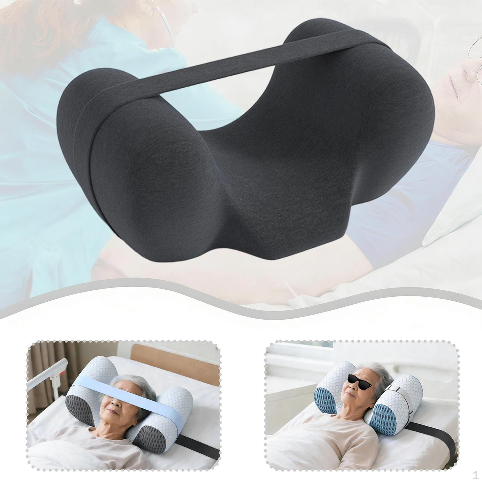 Вертикальная подушка для сна против морщин от бокового сна практичная универсальная дышащая премиум темно-серого 2270₽