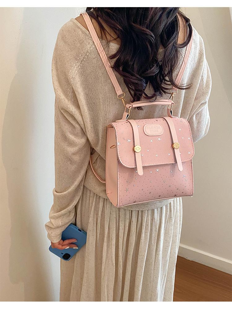 Starlight Backpack Stylish and Trendy Handbag, Suitable for Daily Casual Use Schoolbag