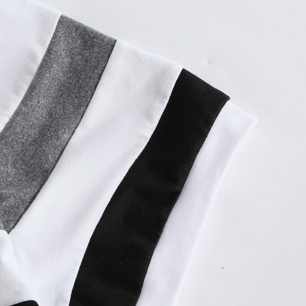 Summer Men's Round-neck Short-sleeved Patchwork Color-blocking Fashionable and Breathable Casual Top Short-sleeved T-shirt