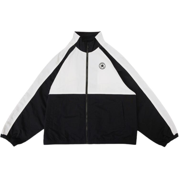 Converse Jackets Men s Black Stand Collar Moderate Other MCH697-023 2XL