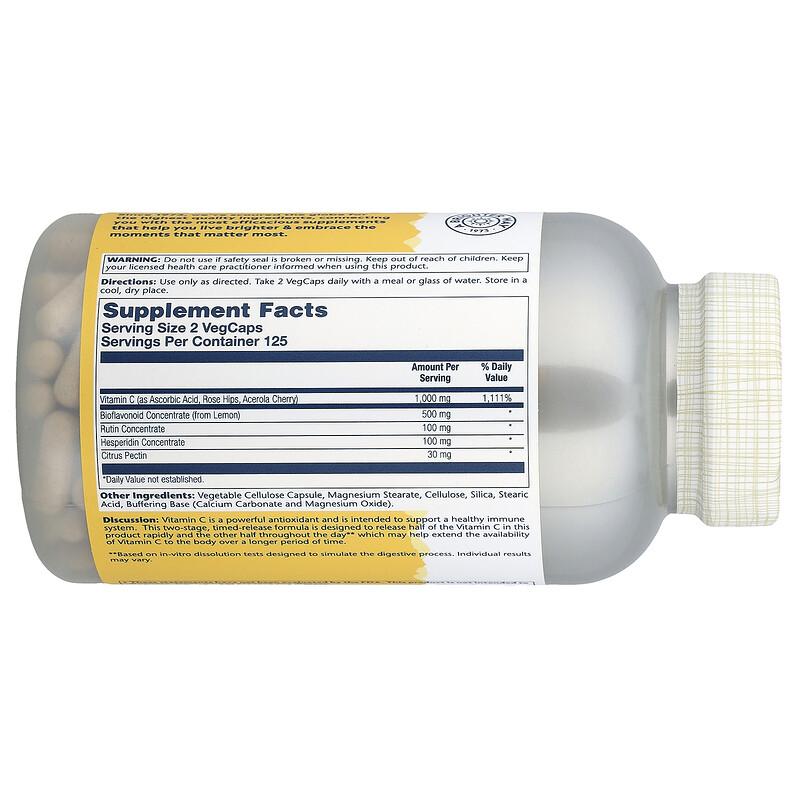 Buffered Super Bio Vitamin C, 250 VegCaps