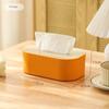 Nordic Simplicity Style Tissue Box with Wooden Cover Large Desktop Napkin Box Multi-purpose Waterproof Kitchen Storage Paper Box
