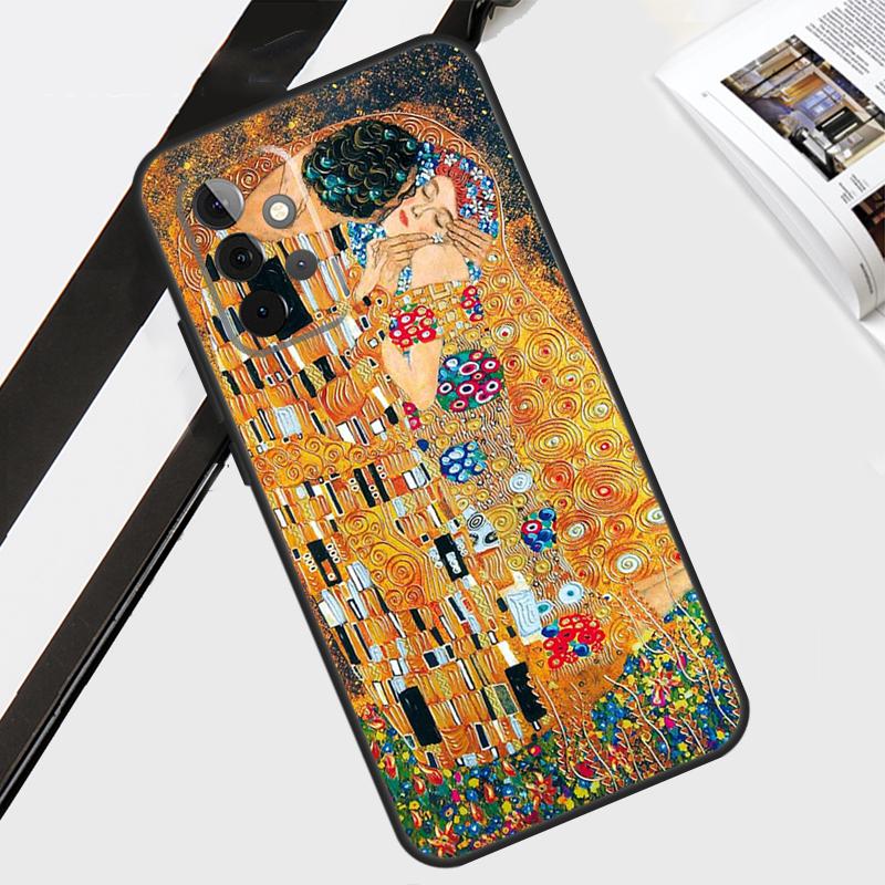 Gustav Klimt Art Case For Samsung Galaxy A12 A22 A32 A52 A56 A36 A26 A16 A06 A54 A34 A14 A13 A53 A15 A35 A55