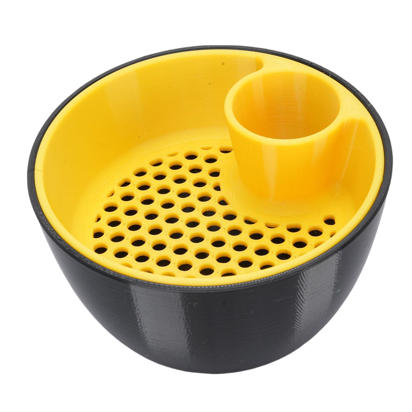 

Мигдальна миска Миска для закусок Подвійна миска для горіхів зі сховищем для шкаралупи Універсальне використання для домашньої кухні Type 2