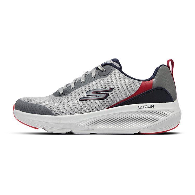 Skechers GO RUN Elevate Men Grey Low Top Running Shoes Comfortable Cushioned 220189-GYNV 39.5