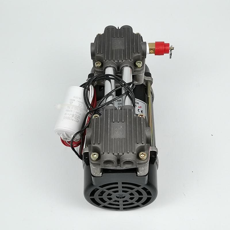 OL190 Small Air Compressor Head 8kg 230W Booster Air Pump Cosmetic Oil Free Piston Silent Oilless Electric Compressors
