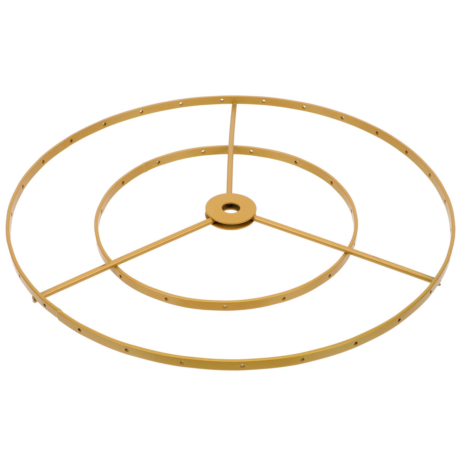 

Двухслойный абажур для кольцевой лампы, сделай сам, каркас люстры, прочный железный кронштейн, плафон для потолочного светильника, держатель, аксессуар для освещения для офиса