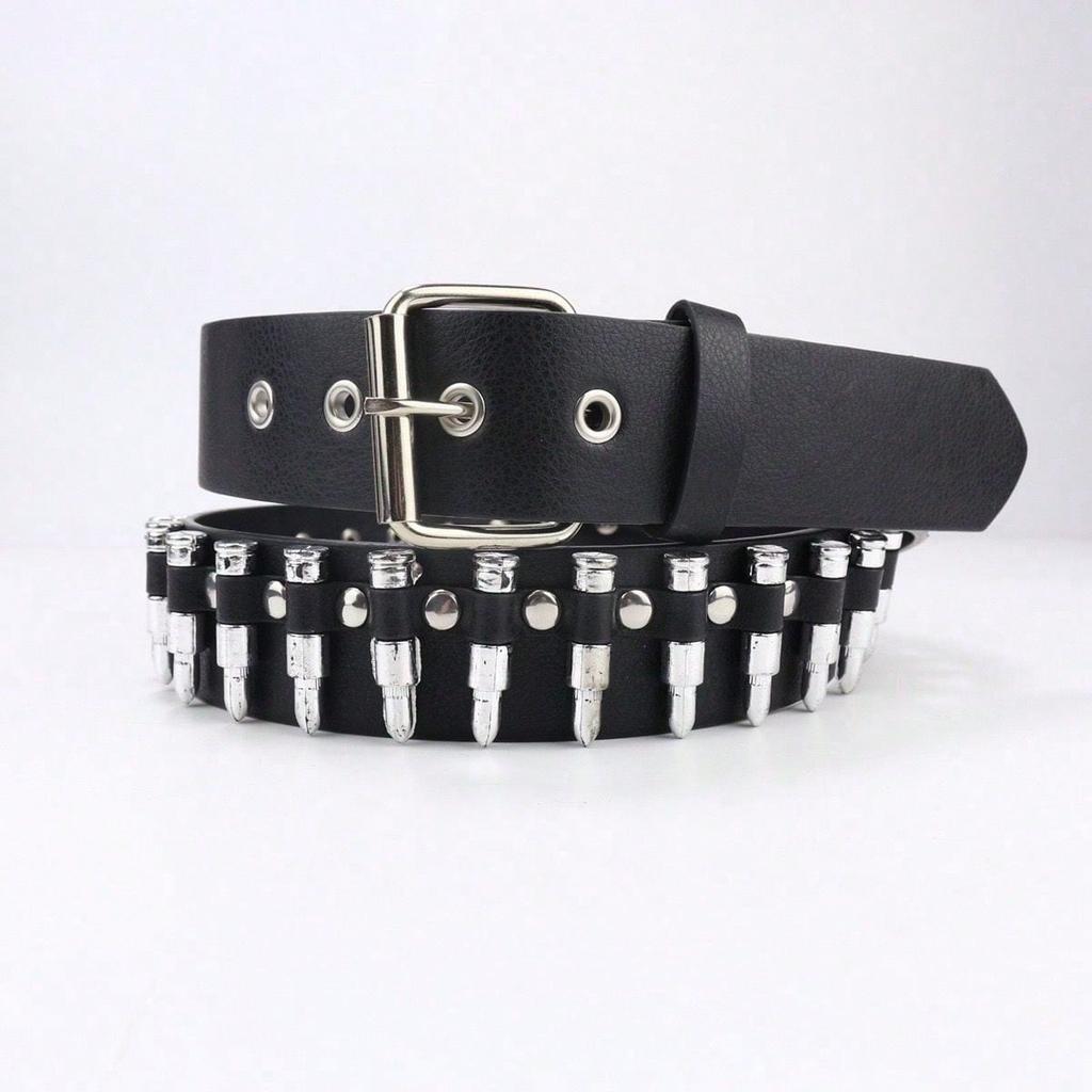 Modischer Gürtel Punk Dekorgürtel Damen Gürtel mit Dekorgürtel