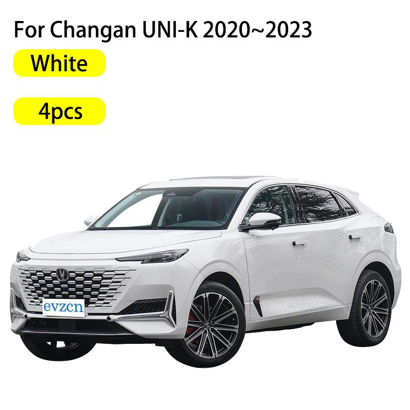 4X Car MudFlaps Fender for Changan UNI K Accessories UNI-K UNIK ~2023 Mudguards Splash Guards Baking Paint Mud Flaps