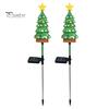 Solar Powered Christmas Tree Lights Light, Garden Stake Waterproof Unique Gifts for Gardeners LED Pathway Light Outdoor Yard Patio Lawn Decor Festive