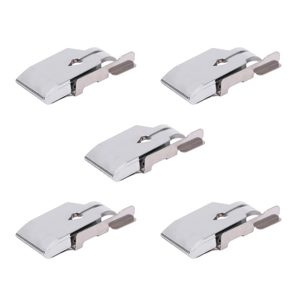 5 Pcs Quilting Presser Foot Stainless Steel Straight Stitch Process Strong Lightweight Sewing Machine Presser Foot