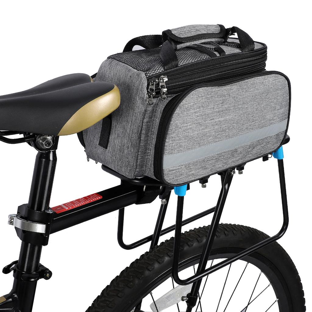 WEST BIKING Large Capacity Cycle Bag Waterproof Mountain Bike Saddle Rack Bags Luggage Carrier