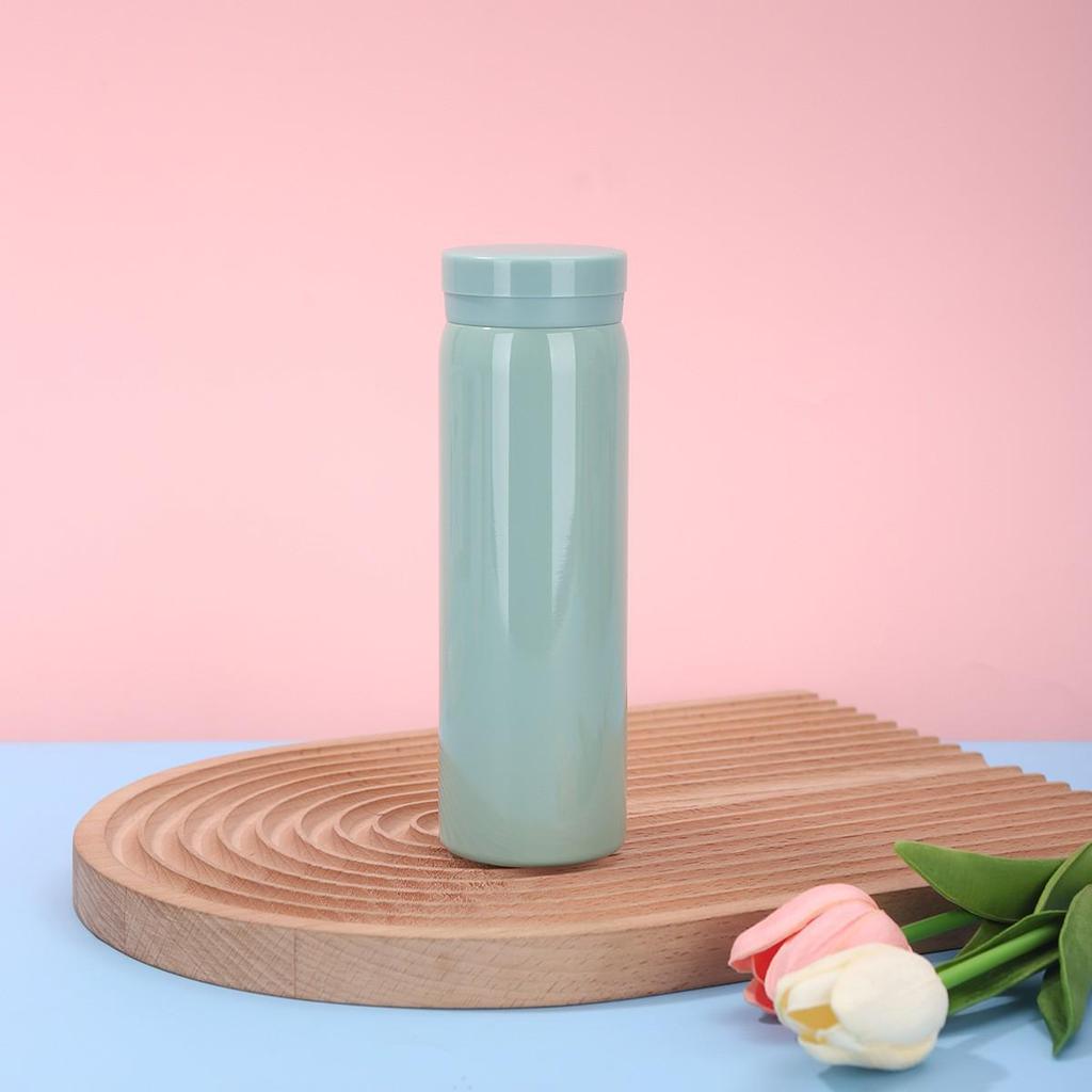 Compact 304 Stainless Steel Vacuum Cup - Portable Insulated Water Cup for Men & Women with Customization Options