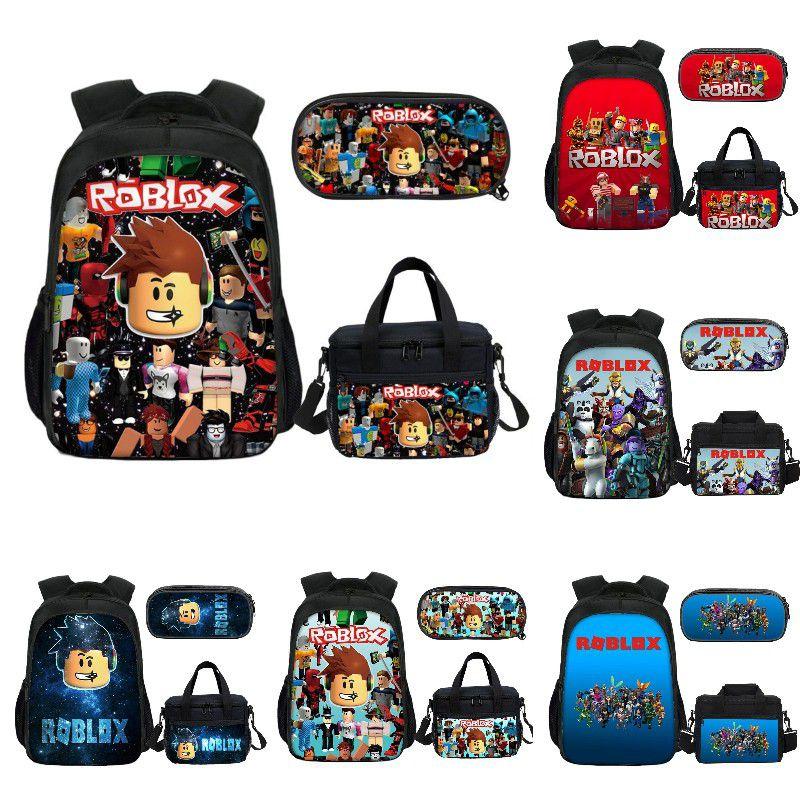 Roblox Backpack Set 3 Pieces For Travel Sports And More