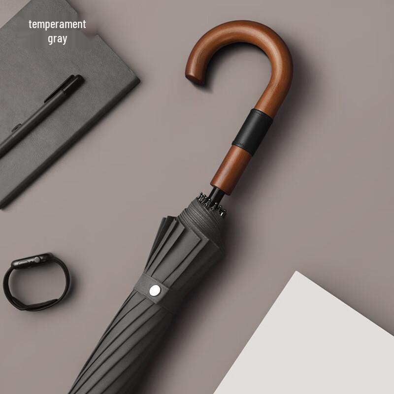 Jiepin 16-Rib Long-Handle Umbrella