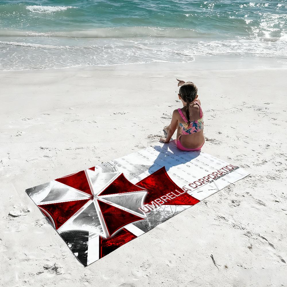 Classic Game R-Resident E-Evil Cool Towel Shower Sauna Travel Spa Quick Dry Gym Accessories Soft Large Beach Towels