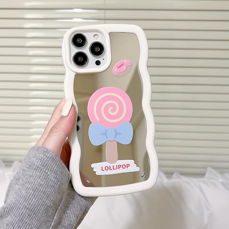 

Zhitai Mirror Lace Case for iPhone 13 Pro Max/12/11X/8 Plus iPhone 13 Pro