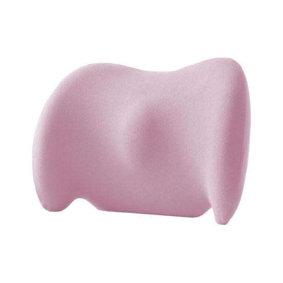 Car Cushion Breathable Memory Foam Lumbar Support Pillow for Driving And Office Chair Ergonomic Waist Protection Back Cushion for Pain Relief And