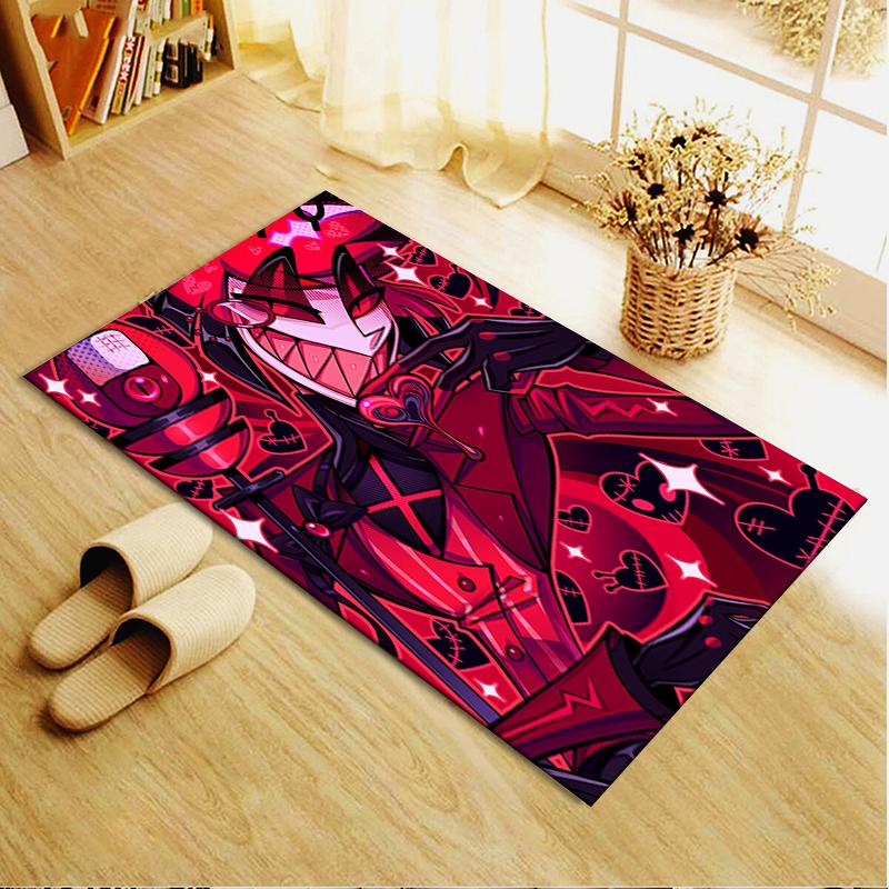 2025 New Alastor Anime Carpet Rug for Living Room Bedroom Home Sofa Decoration,Kids play Non-slip Floor Mat55
