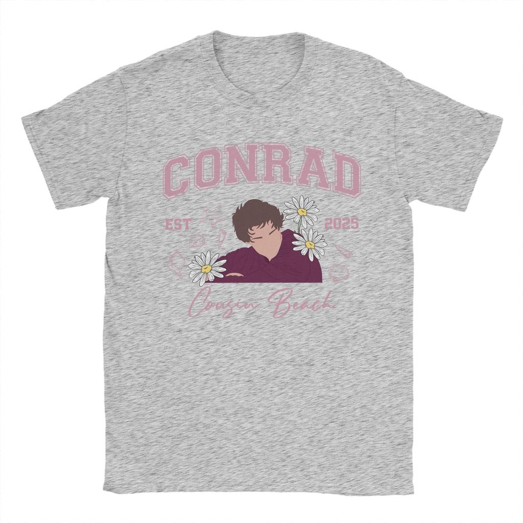 Team Conrad T-Shirt Man  Streetwear Pure Cotton T Shirts Summer O Neck Hipster Tees Cheap Oversized Clothing